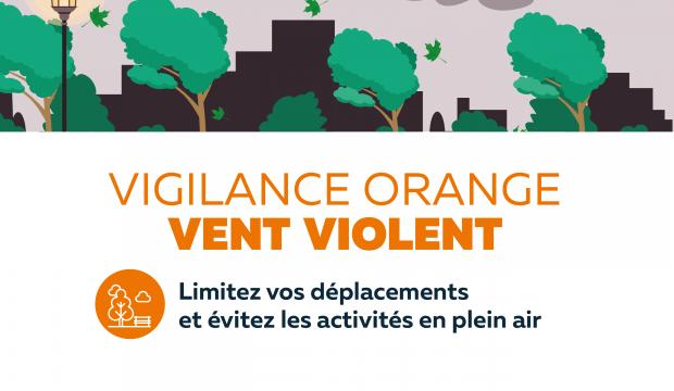 Vents violents : fermeture des parcs, jardins, et des enceintes sportives de ple